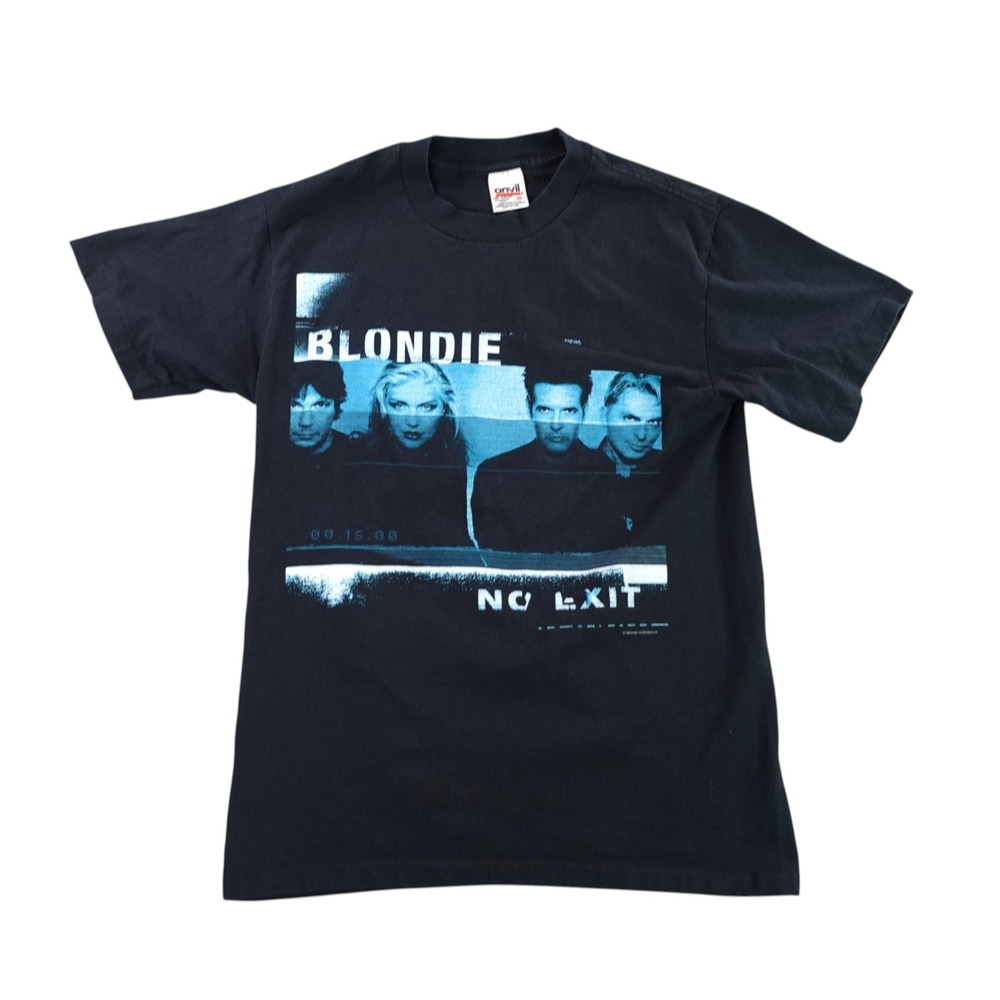 Vintage 1998 Blondie No Exit T Shirt Med Debbie Harry Sartre Band Concert Tour